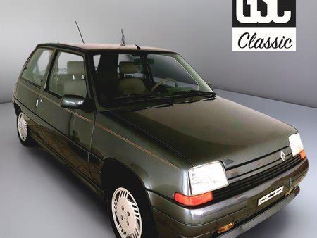1989 Renault 5 Baccara 1.7 (105 cui) gasoline.